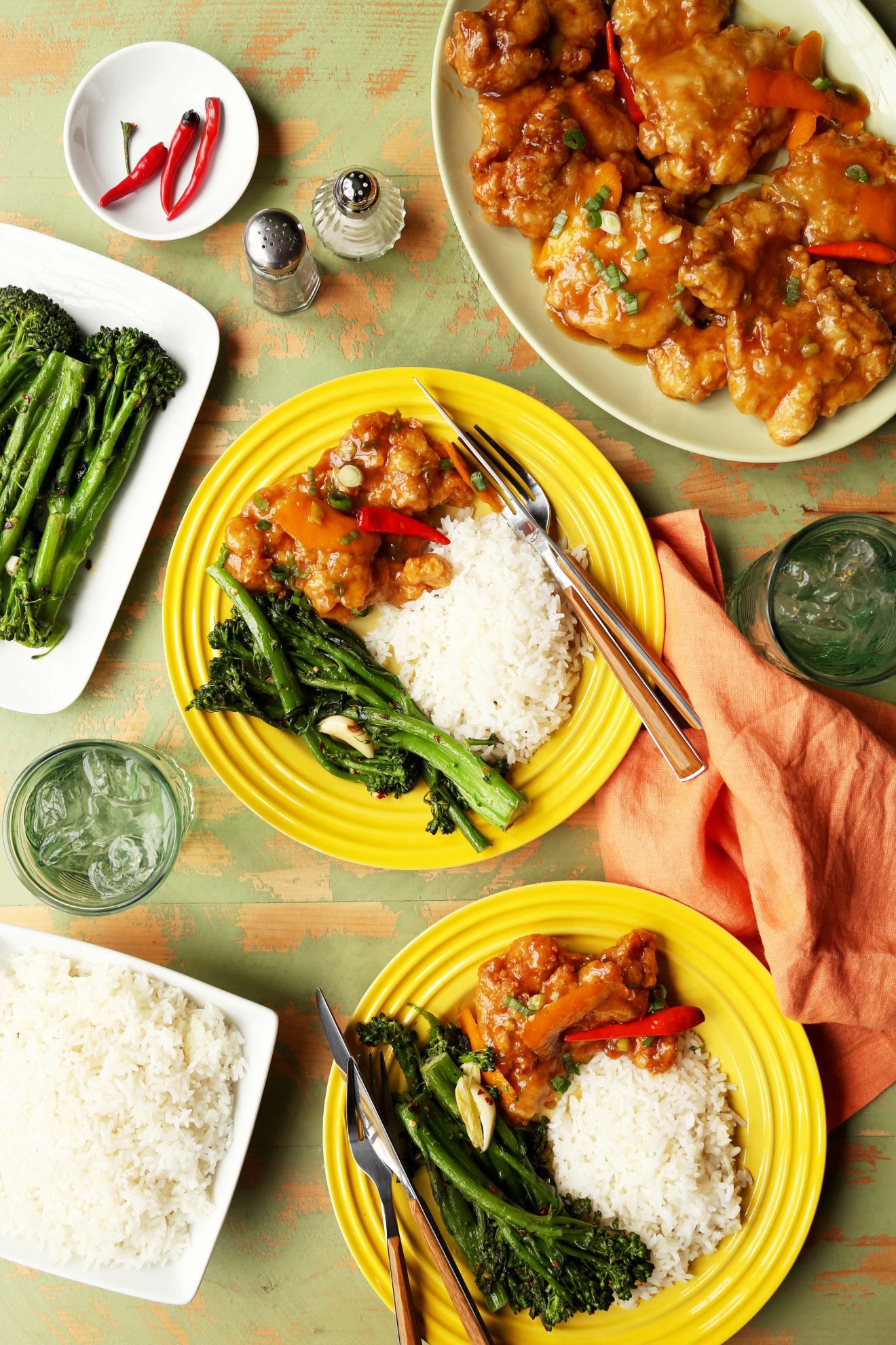 Orange Chicken Thighs - Jonathan Melendez