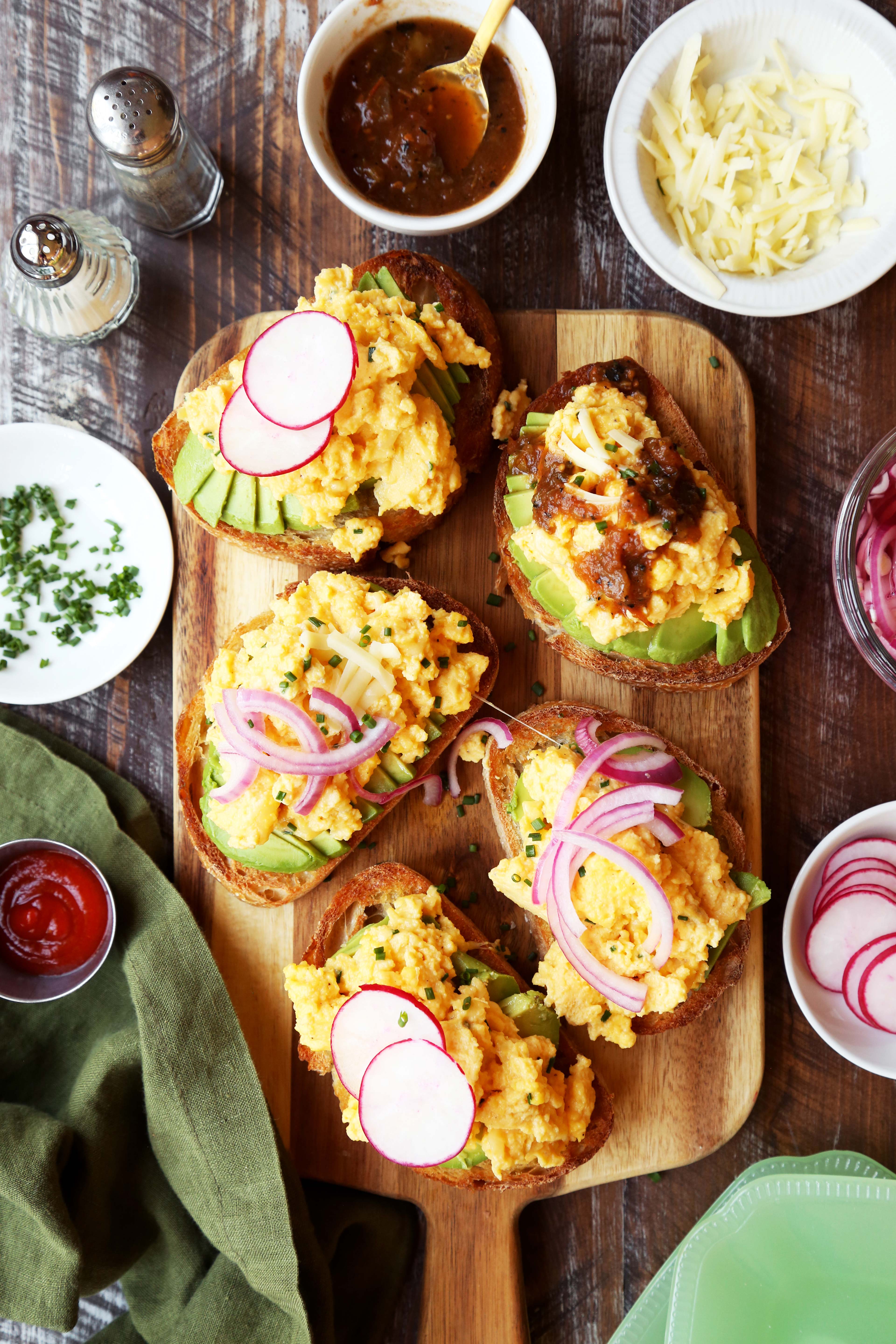 Easy Loaded Egg Toast