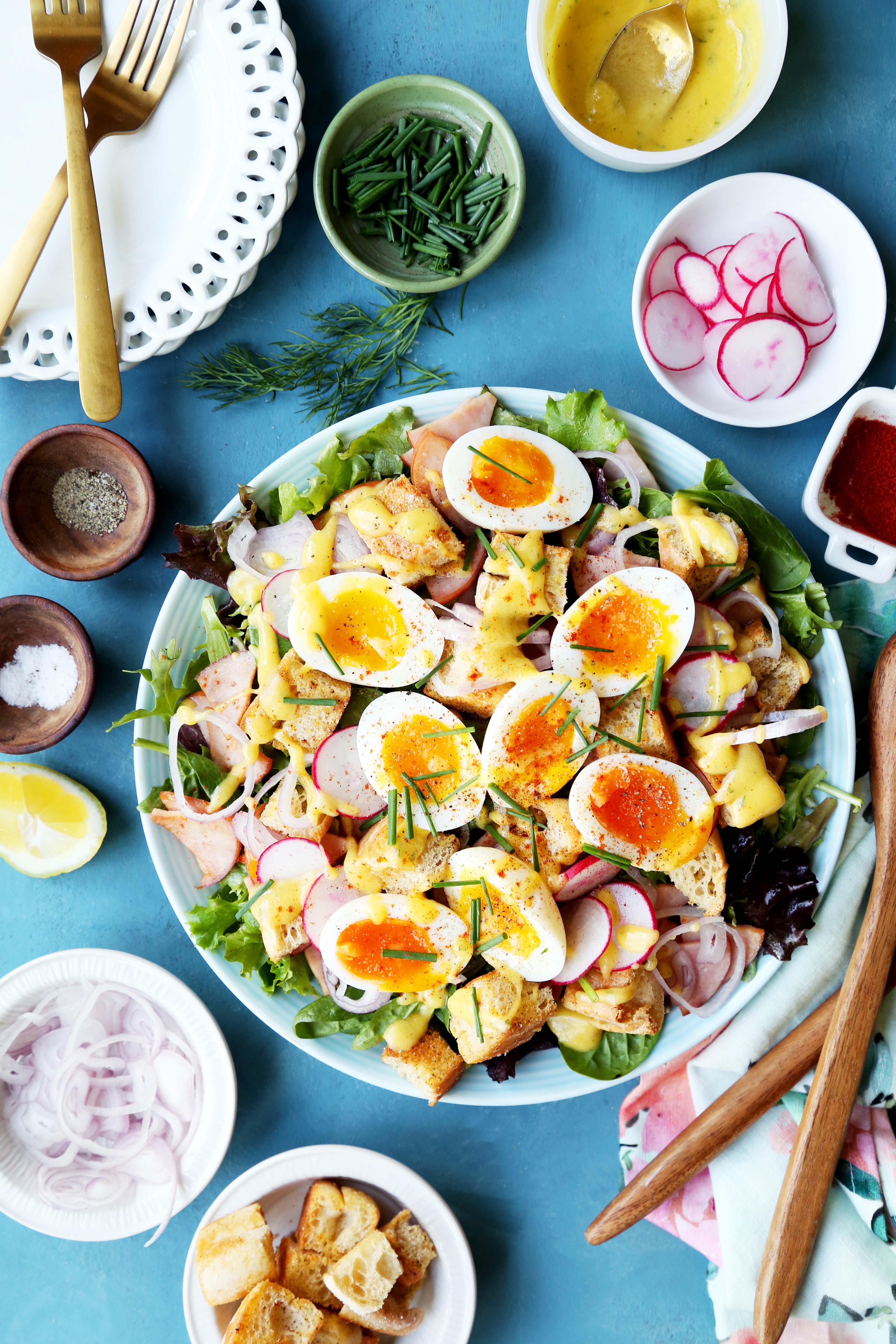 Eggs Benedict Salad