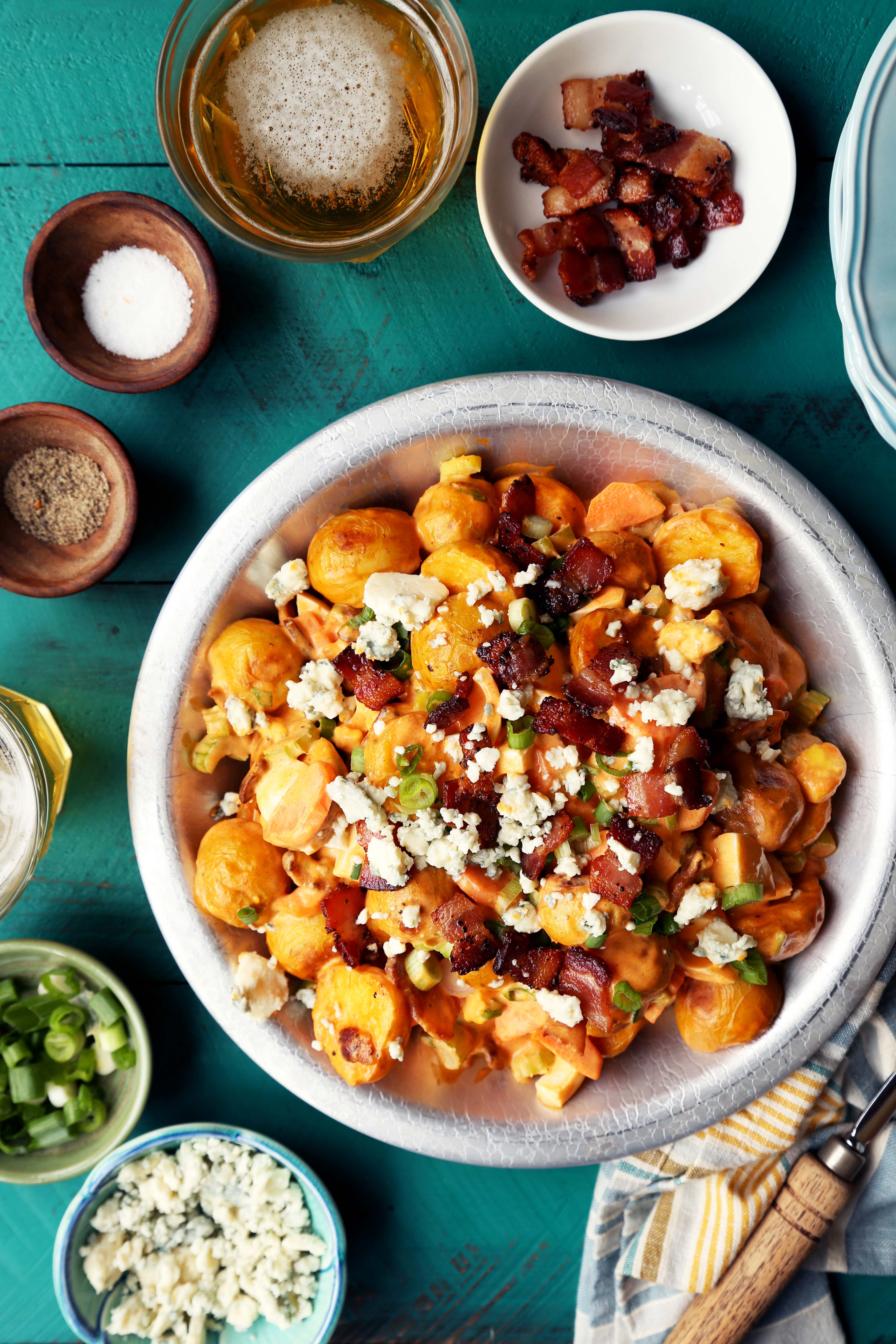 Buffalo Potato Salad