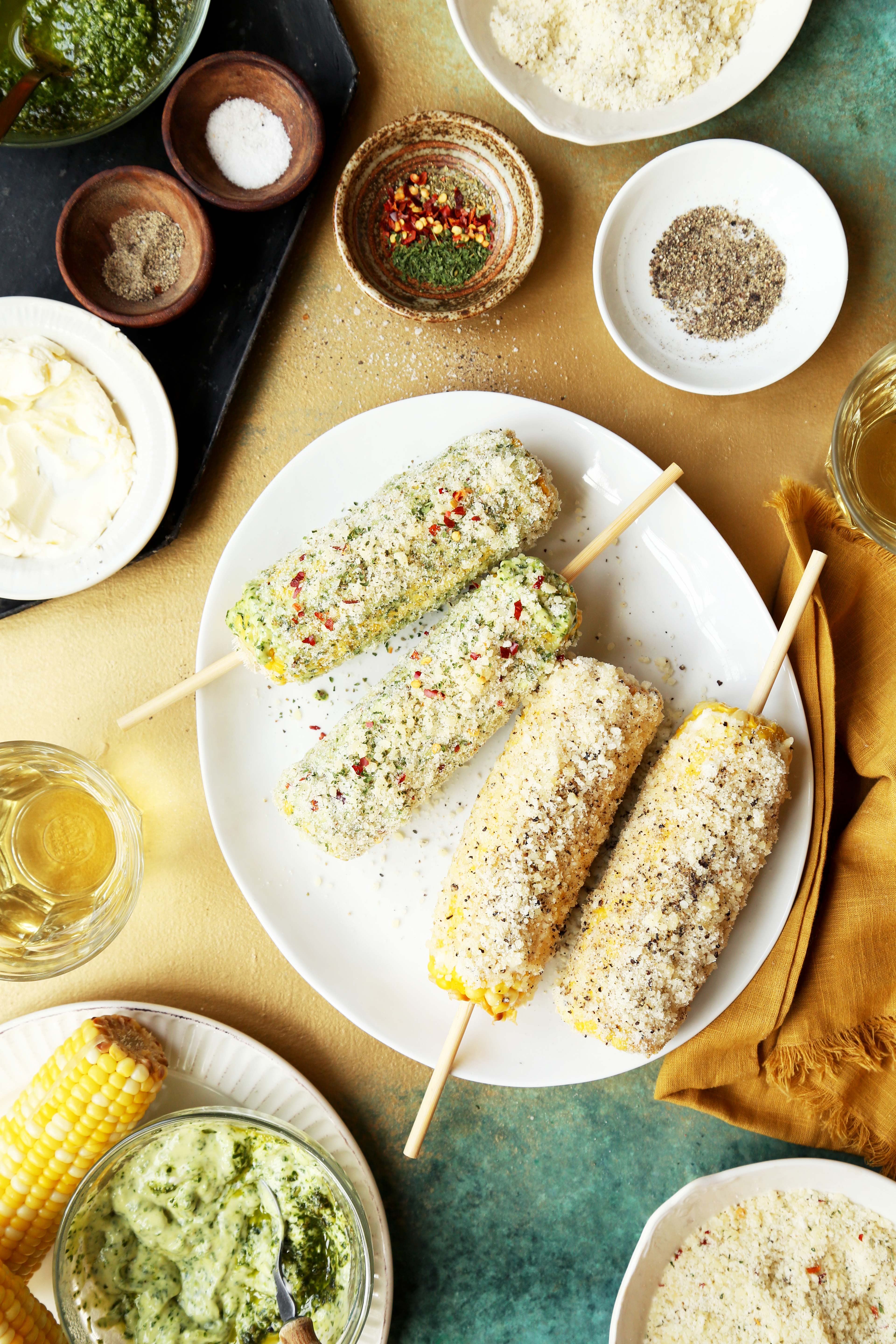 Italian Street Corn 2 Ways