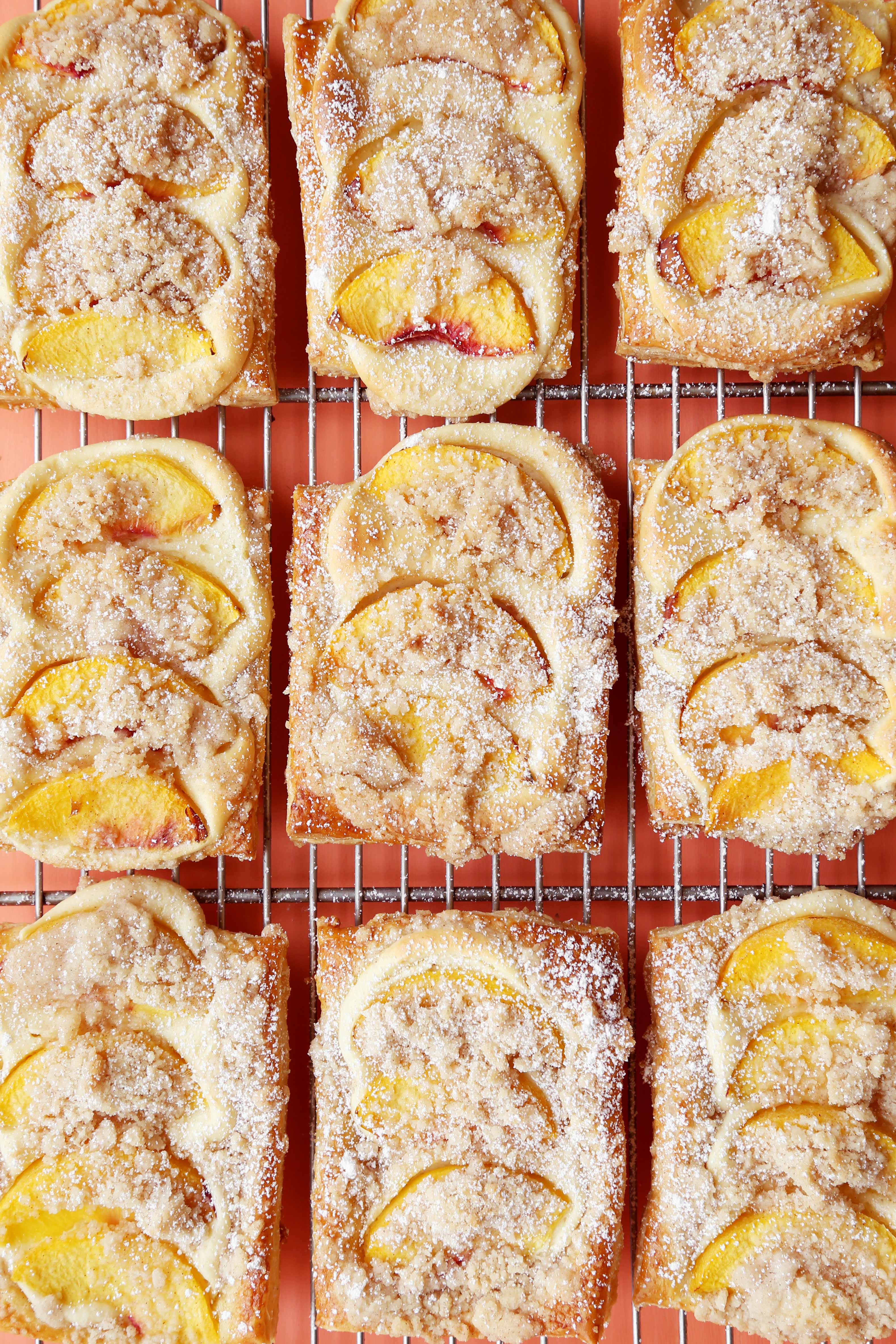 "Peaches and Cream" Cheese Danish
