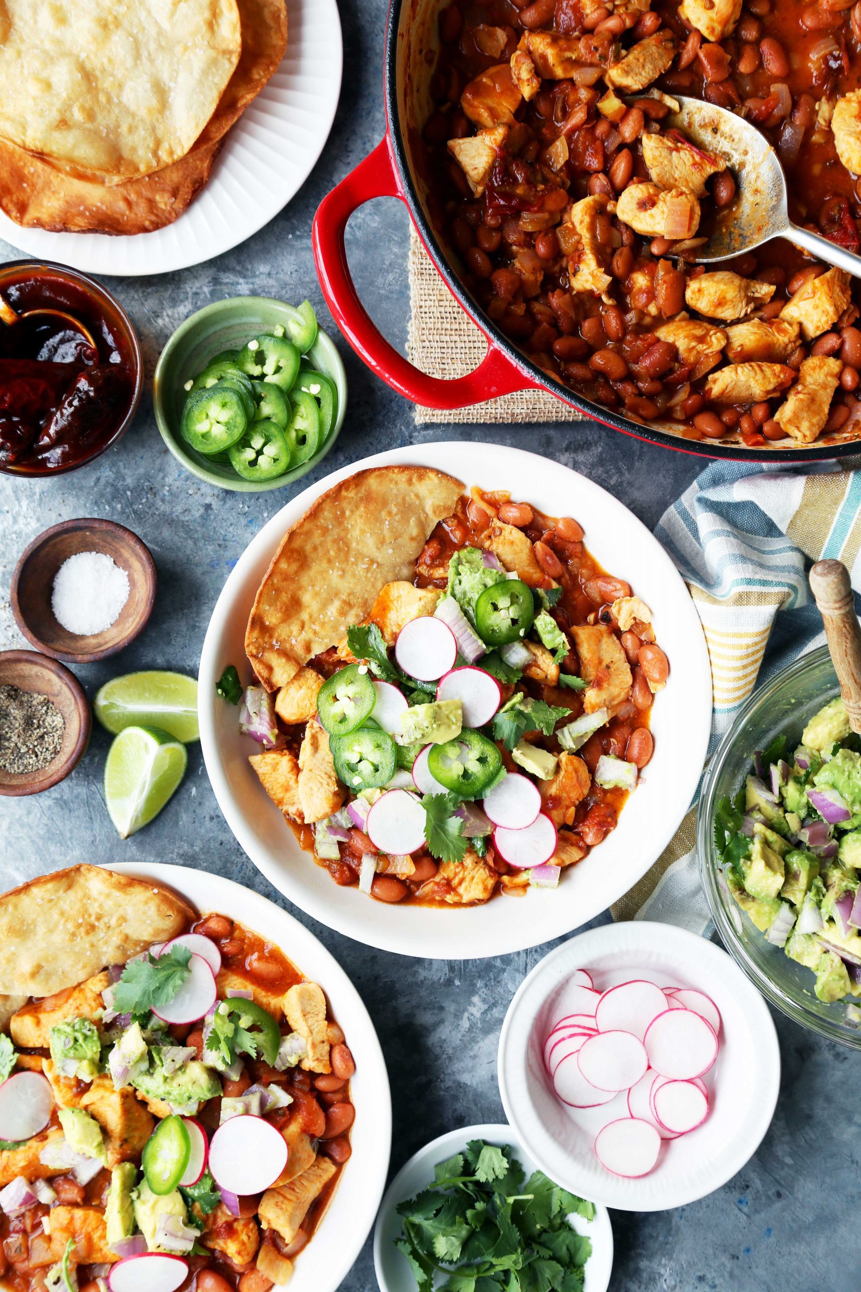 Spicy Chicken and Pinto Bean Stew