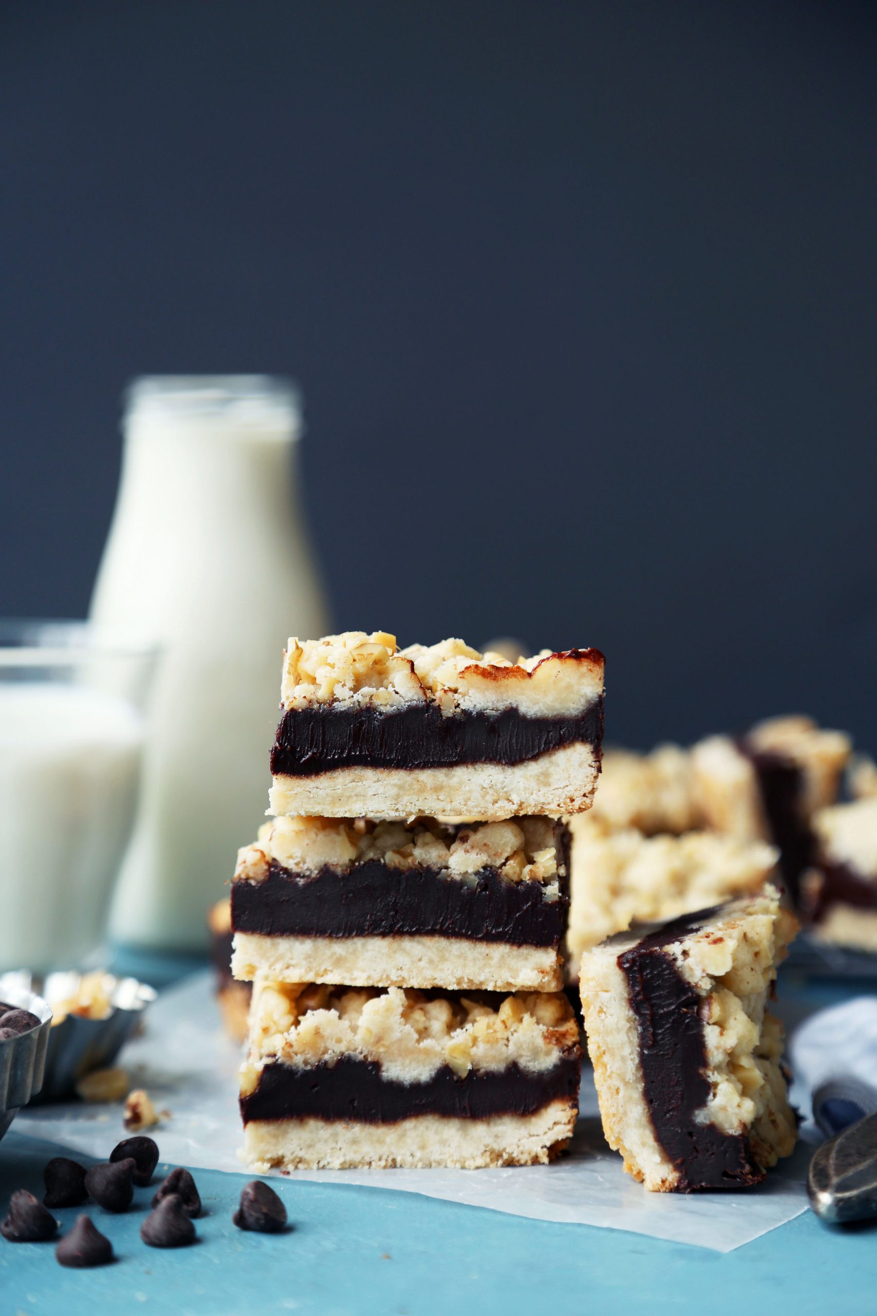 Chocolate Ganache Pie Bars