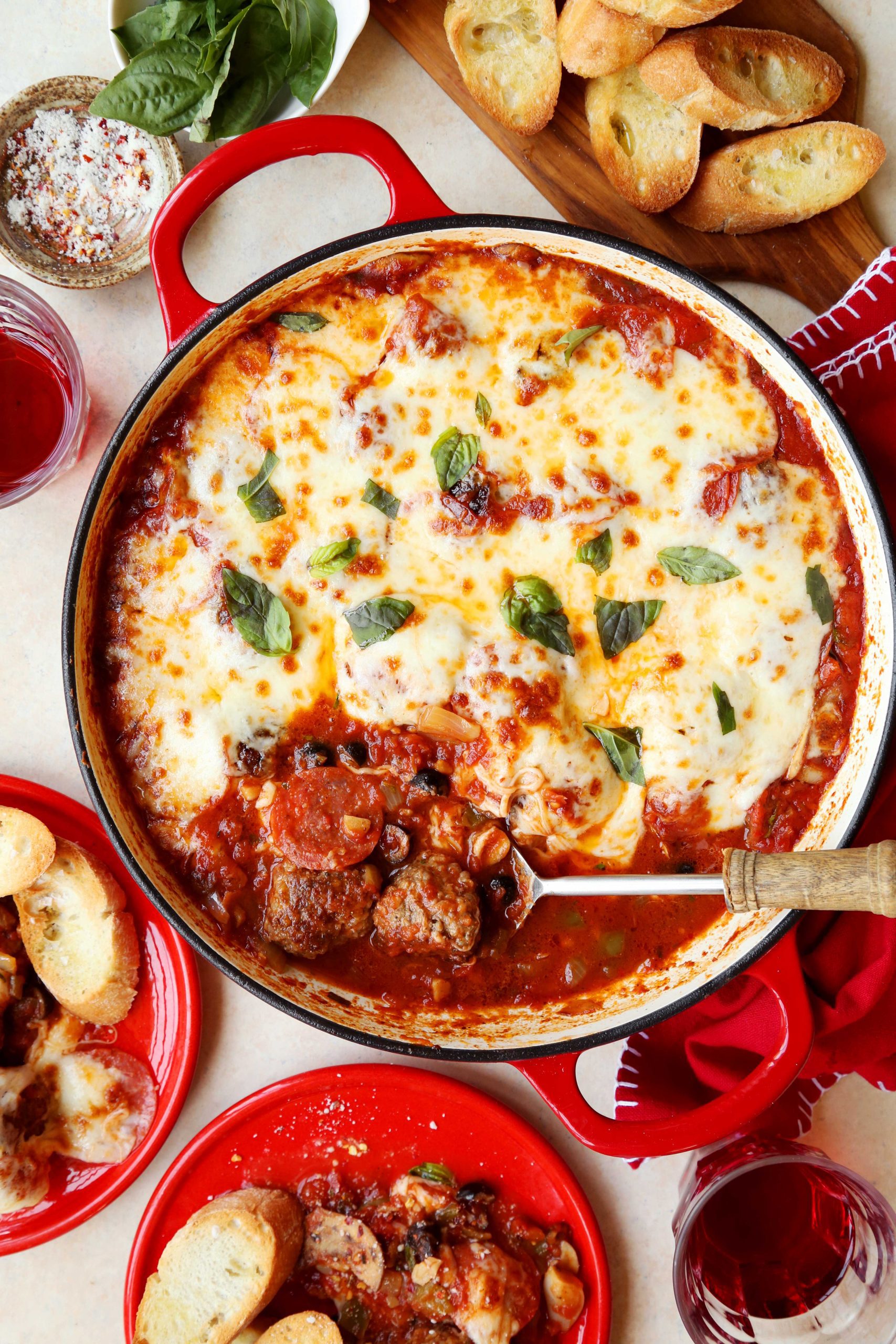 Supreme Pizza Meatballs