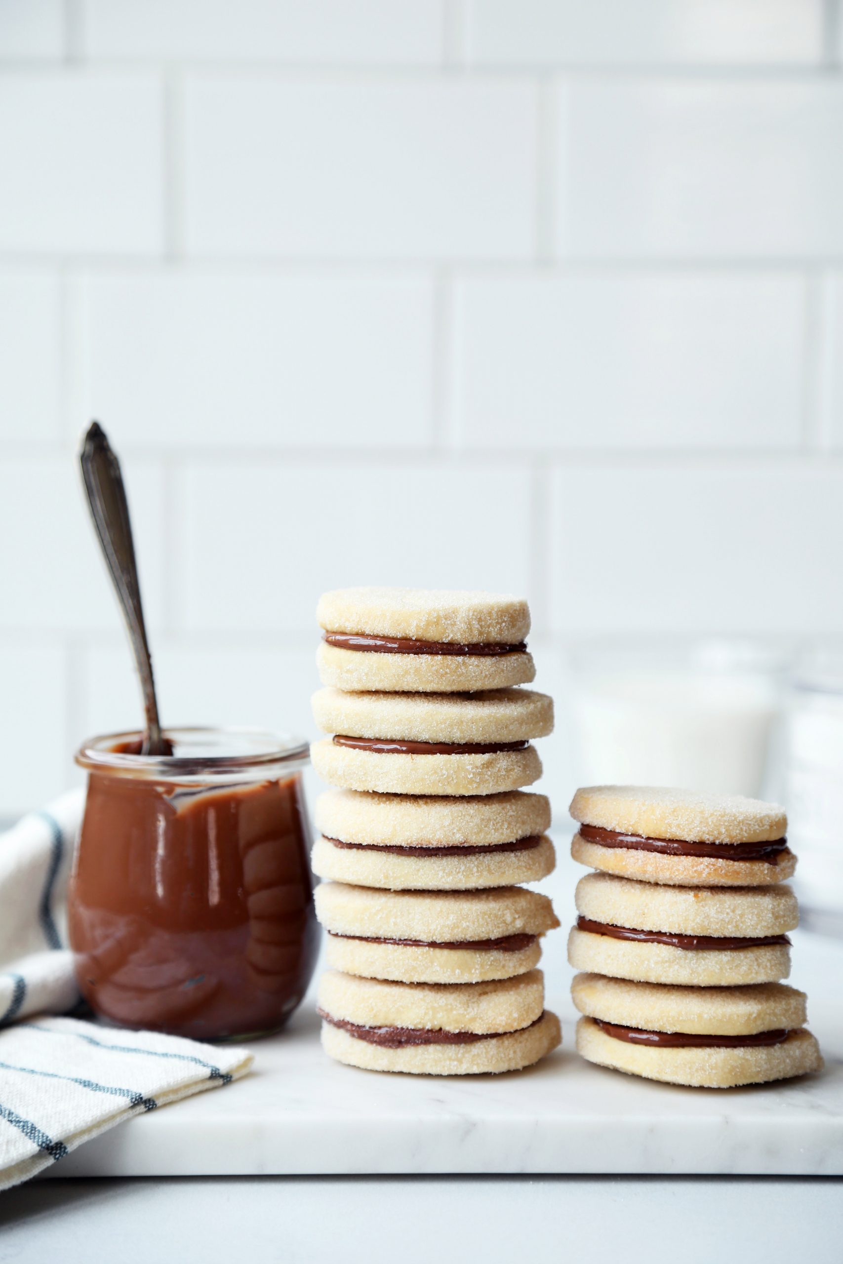 Chocolate Hazelnut Cookie Sandwiches