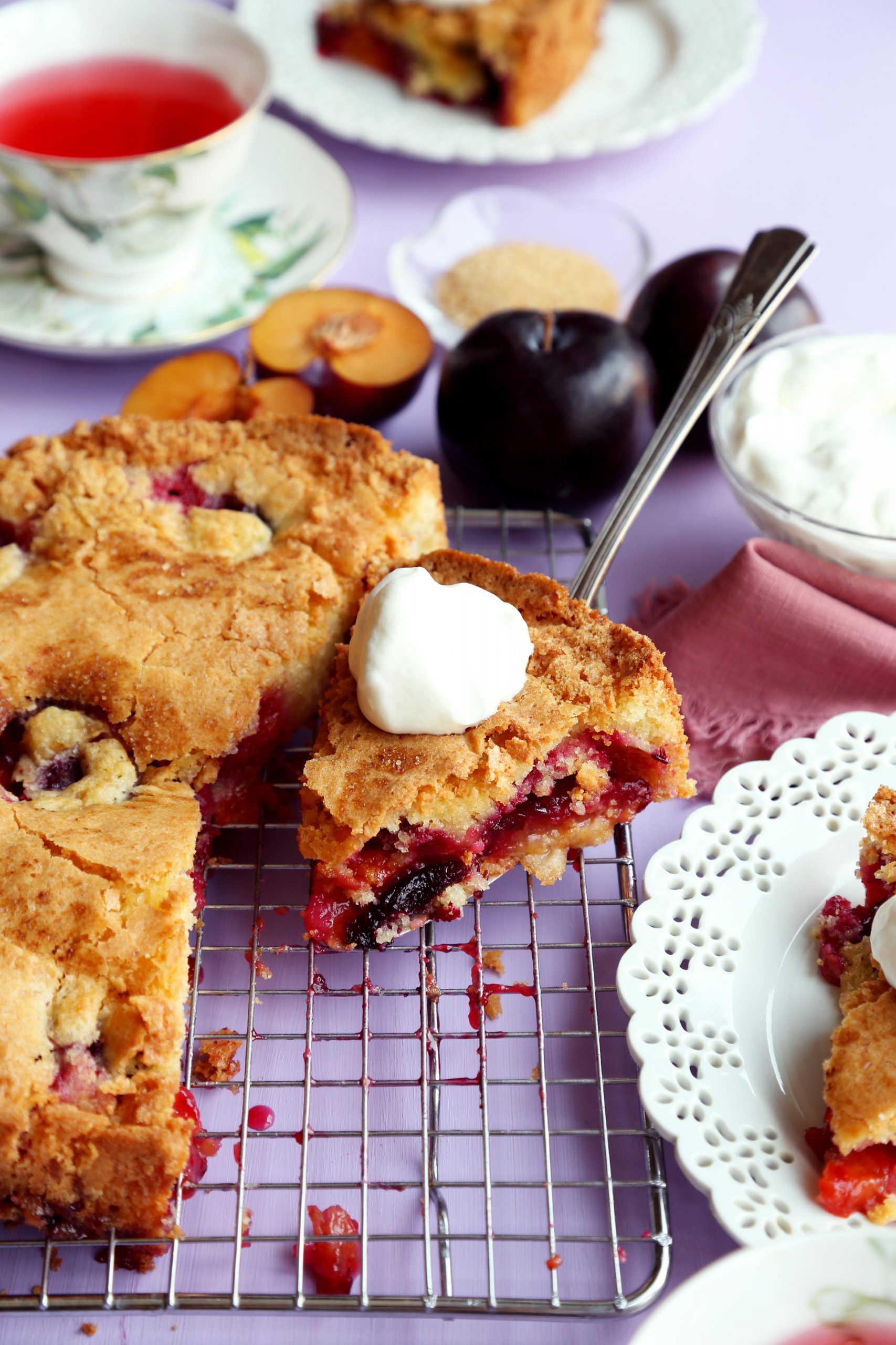 Simple Plum Cake