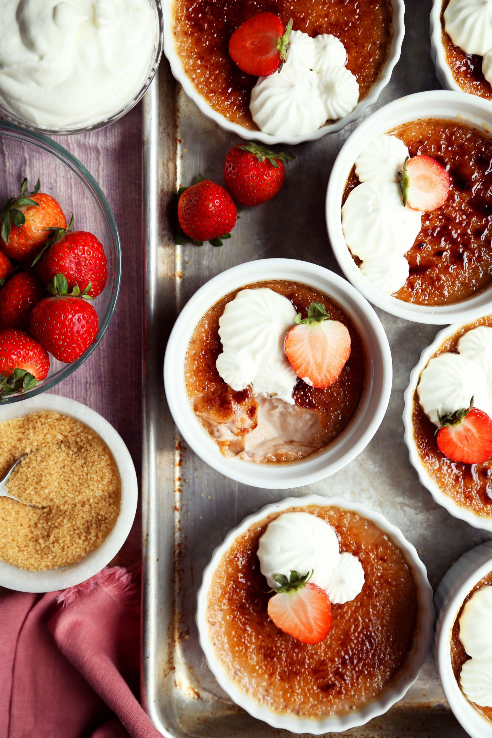 Strawberry Crème Brûlée