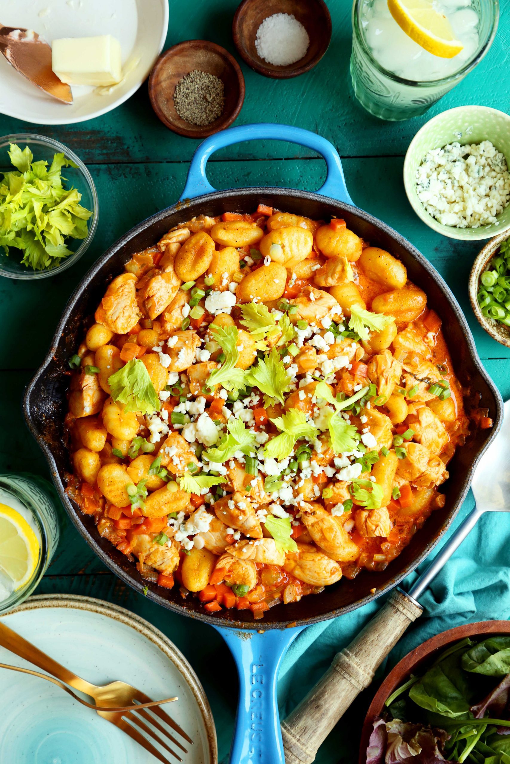 Buffalo Chicken Gnocchi