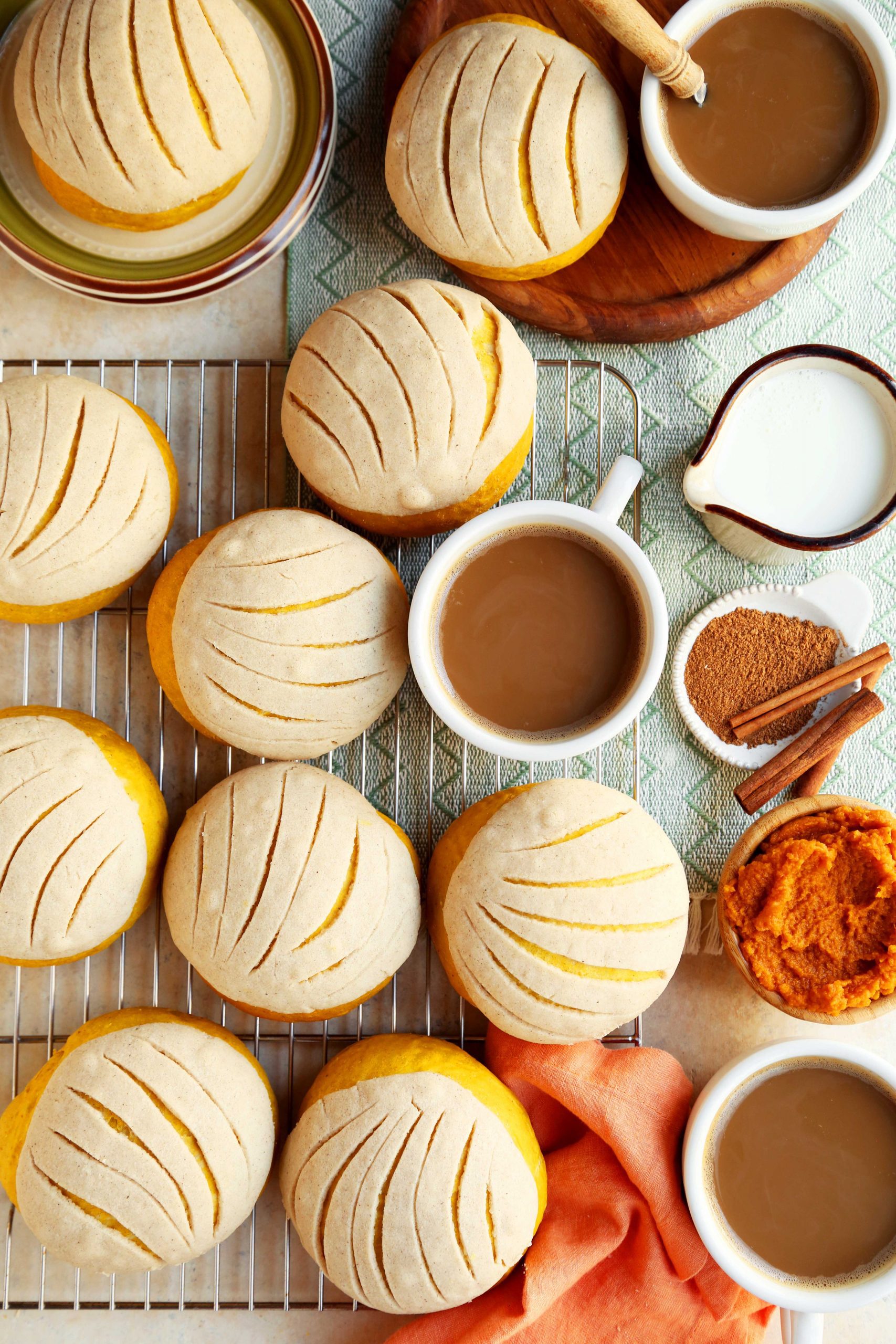 Pumpkin Conchas