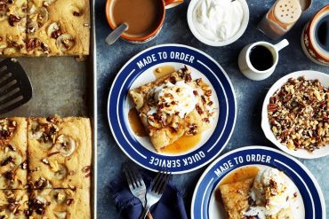 Sheet Pan Banana Nut Pancakes