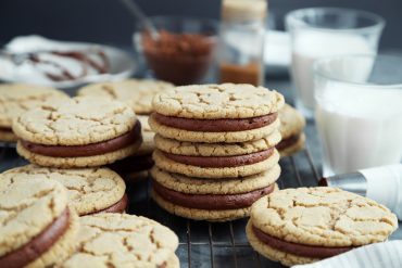 Chocolate Cinnamon Sandwich Cookies