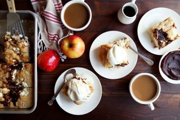 Super Easy Apple and Ricotta Cake