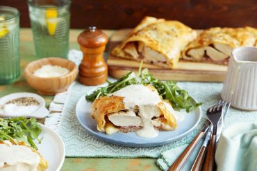 Chicken Cordon Bleu Wellington