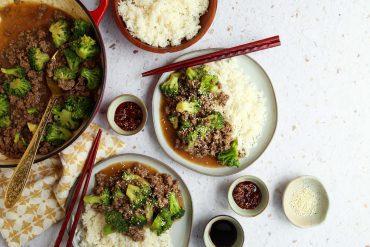 Ground Beef and Broccoli