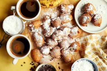 Banana Chocolate Chip Beignets