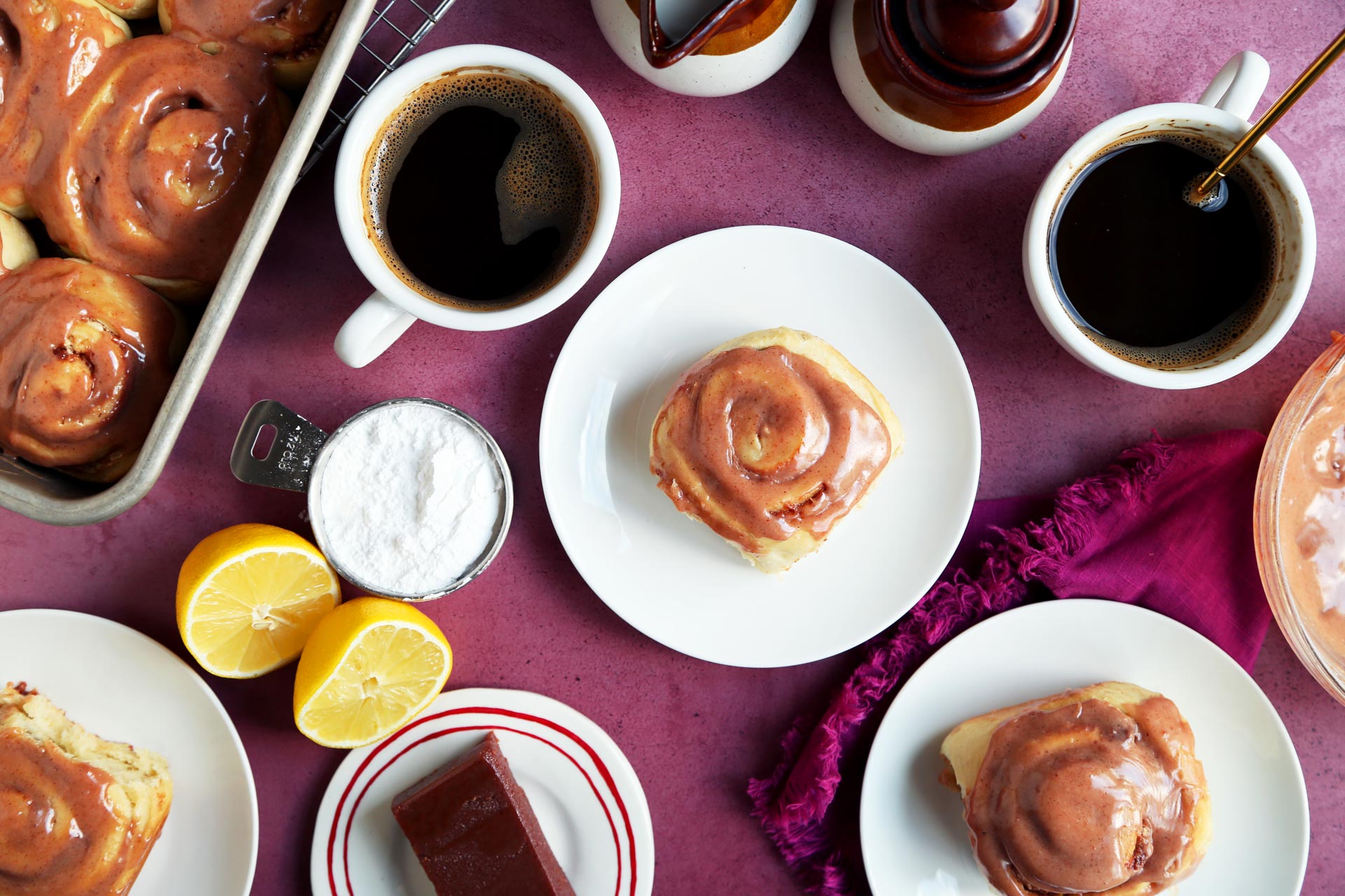 Guava and Cheese Cinnamon Rolls